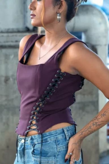 Off-limits Corset Top